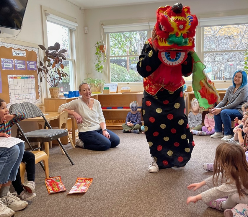 Montessori preschool Sharing Culture lunar new year 1
